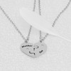 Kivosliviz Mom and Son Necklace Gifts for Women Mothers Heart