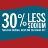 McCormick Meat Loaf Seasoning Mix with 30% Less Sodium,1.25 Ounce