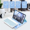 Tab S9 Series Tablet Protective Case + Keyboard ABS Keys