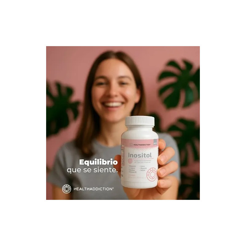 Myoinositol Mujer Magnesio Healthaddiction Cápsulas