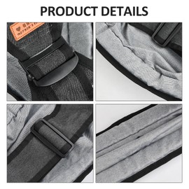 Adjustable Baby Carrier Side Ergonomic Toddler Carrier, Multifunctional Baby Carrier, Portable Toddler Carry Strap, Toddlers up to 20 kg, Sling for Newborns 0-24 Months