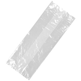 LK Packaging 8" x 4" x 18" 0.6 mil TUF-R Linear LDPE Gusset Plastic Bags, Pack of 1000