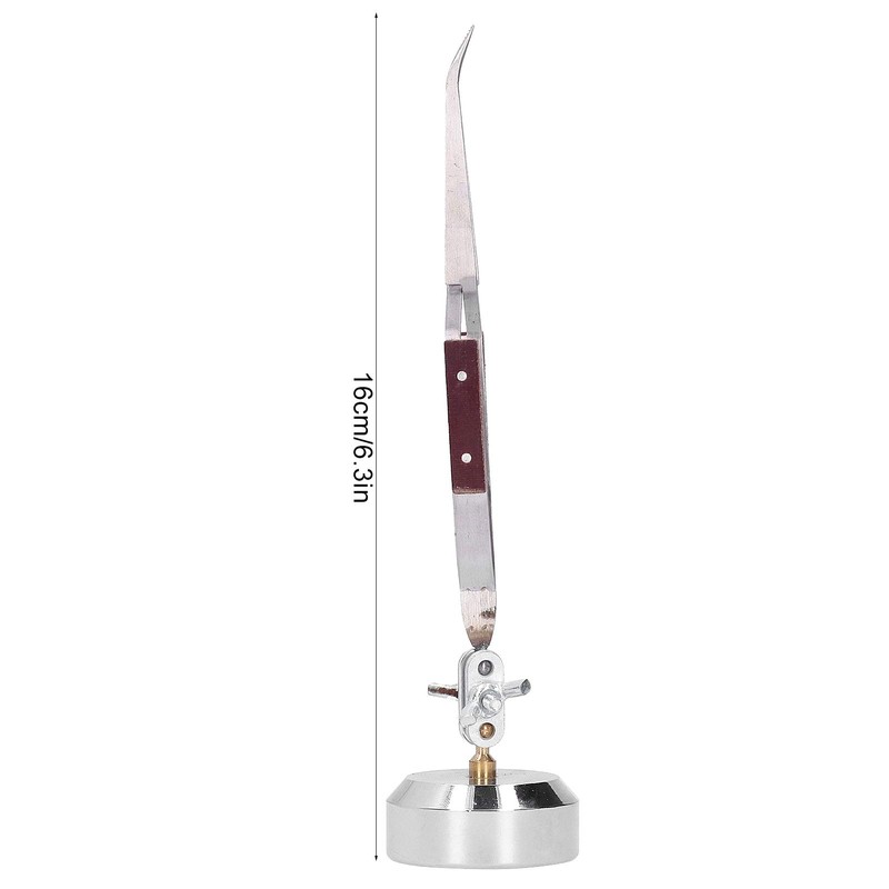 Metal Third Hand Base with Tweezers, Rebound Pliers and Professional