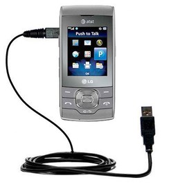 Gomadic Hot Sync and Charge Straight USB Cable for The LG GU292 – Charge and Data Sync with The Same Cable. Built TipExchange Technology