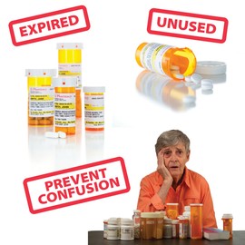 RX Pill Disposal, Starts Working on Contact, Safe Effective Eco-Friendly, Prescription Drug Destroyer (Pack of 1)