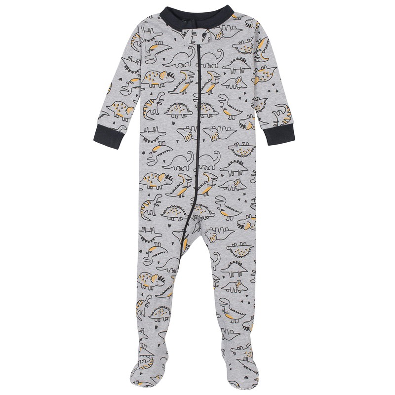 Gerber - Paquete de 2 Pijamas con pies para bebé,