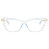 oriopxic Spring Hinge Nearsighted Glasses Womens -1.50 Cat Eye Myopia