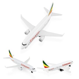Sky Trek Model Airplanes Ethiopian Airplane Airlines Plane Aircraft Model for Display Collection