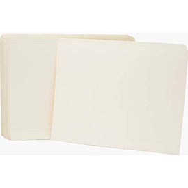 Lineco, Archival File Folders, 9.5x11.75 Full-Cut Tab with 0.50" Top Margin Exposed, Acid-Free Lignin-Free 10 PT Perma/Dur Stock (Pack of 25) Light Tan