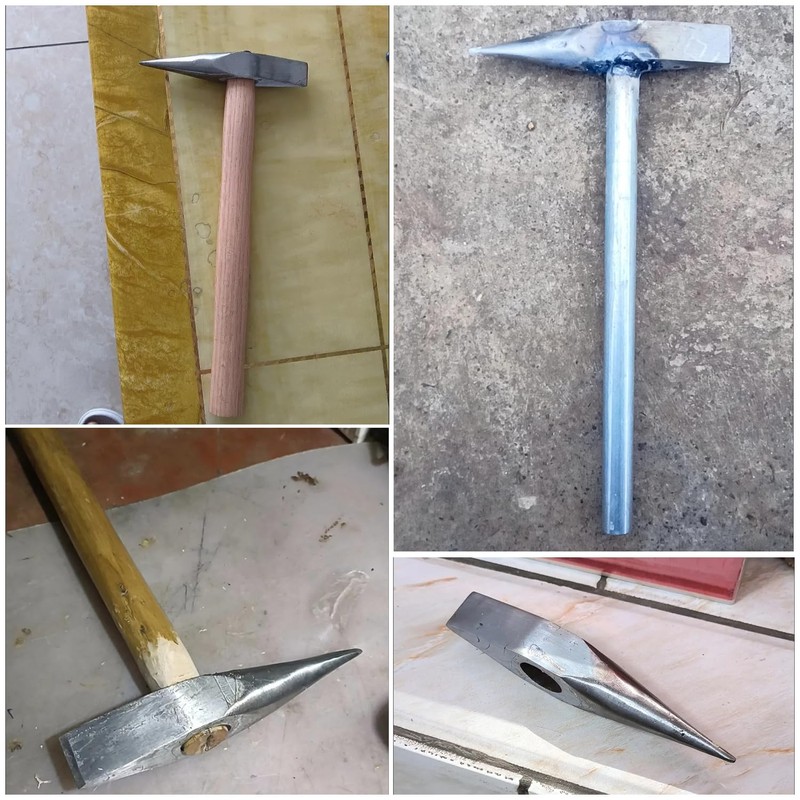 TorSor 2 Pack Welding Chipping Hammer Head Welding Hammer Slag
