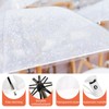 Defresit 1 Pc Clear Umbrellas for Wedding, 38.6'' Folding Transparent