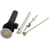 Kingston Brass KP1004 Bathroom Sink Drain, Polished Chrome/Polished Brass