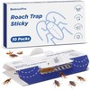 Roach Sticky Traps Indoor 10 Pack | Cockroach Killer with