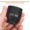 sourcing map 2pcs 4 Point Square Socket 1/2" Drive 24mm