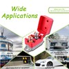 EPLZON 30A 12V-24V Automatic Reset Circuit Breaker with Cover Stud