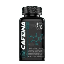 Holix LAB - Cafeína Anhidra - frasco con 50 capsulas. enfoque y rendimiento