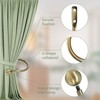 2 Pcs Metal Curtain Holdbacks, Curtain Tie Backs Hooks, Curtains