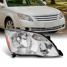 AKKON - For 2005 2006 2007 Toyota Avalon Passenger Right RH Side Halogen Type Headlight Headlamp Replacement