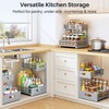 Under Sink Organizer, 2 Pack 2 Tier Pull Out Under