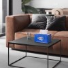 Shipping Container Style Tissue Box Metal Iron Storage Box Bluesize: