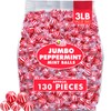 Peppermint Candy Balls Bulk – 3 Pounds - Individually Wrapped