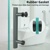 Shower Door Handle Black 145mm Stainless Steel Replacement Door Handles