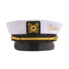 Erying Captain Hat for Women Men Nautical Navy Sailor Skipper