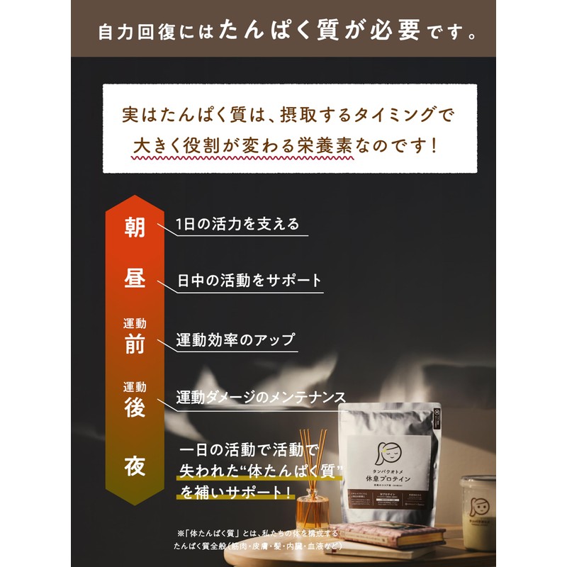 Tamachan Shop Protein Otome Resting Protein, Cocoa Flavor, W Protein