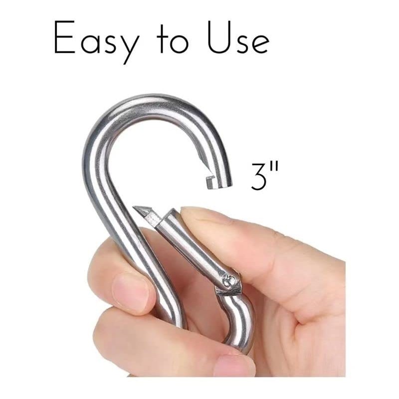 OYINDIZ Detachable Pilates Bar Clip, Resistance Band for Stainless Steel