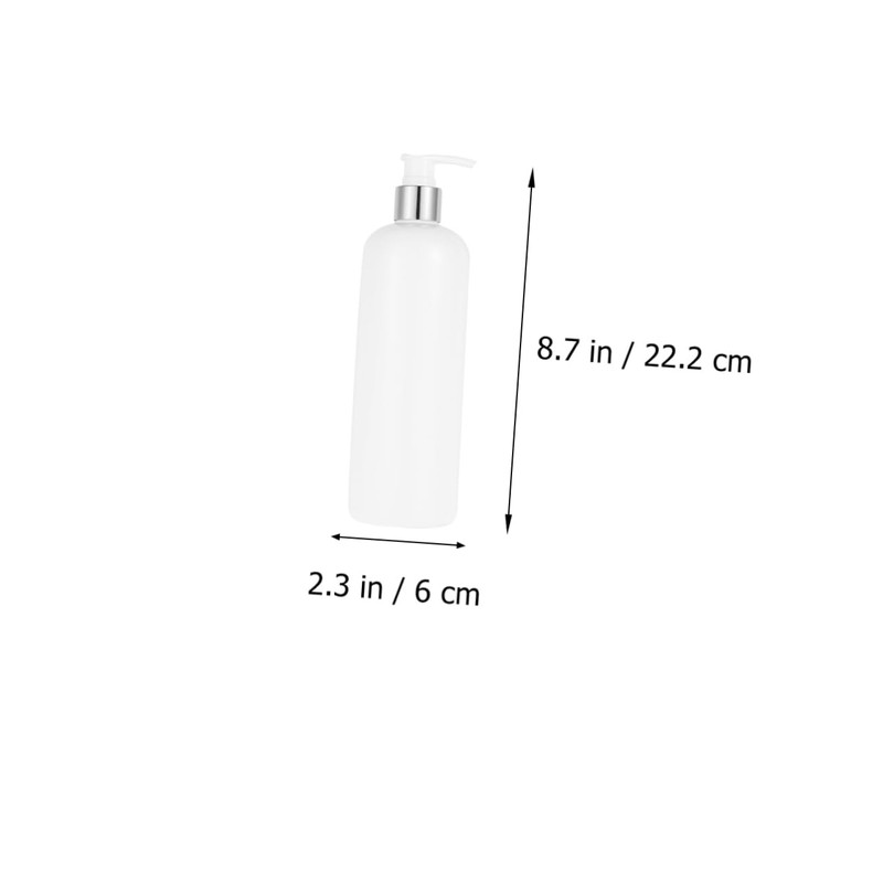 Baluue 3pcs Dispenser Bottle Refillable Makeup Bottle Refillable Pump Bottles