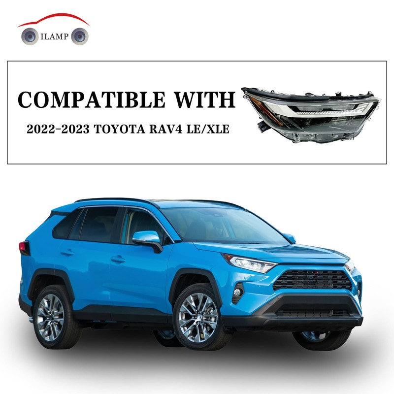 LED Headlight Assembly w/Halogen Turn Signal Light Fit For 2022-2023