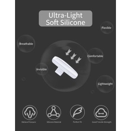 Combine8 Eyeglass Nose Pads, 6 Pairs Glasses Nose Pad for Maui Jim Baby Beach/Kahuna/Kawika/Mahina; for Oakley Whisker/Wiretap/Crosshair 2.0/Half Wire 2.0/Squre Wire/Tailend Sunglasses