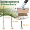 LLARGUEST Paver Weed Removal Tool, Crack Weeder Puller Tool Moss