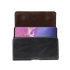 DFV mobile - Horizontal Leather Holster with Belt Loop for