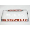 Theta Chi License Plate Frame