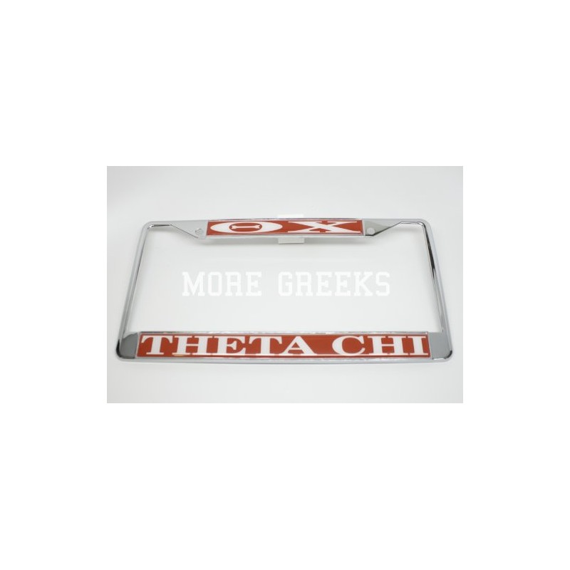 Theta Chi License Plate Frame