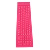 Foldable Silicone Keyboard 108 Keys Waterproof Full Sealing Design Mute
