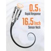 PT520A Natural Gas Detector, Gas Leak Detector with 17-Inch Gooseneck,