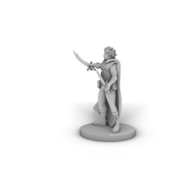 Elven Swashbuckler Tabletop DND Gaming Miniature