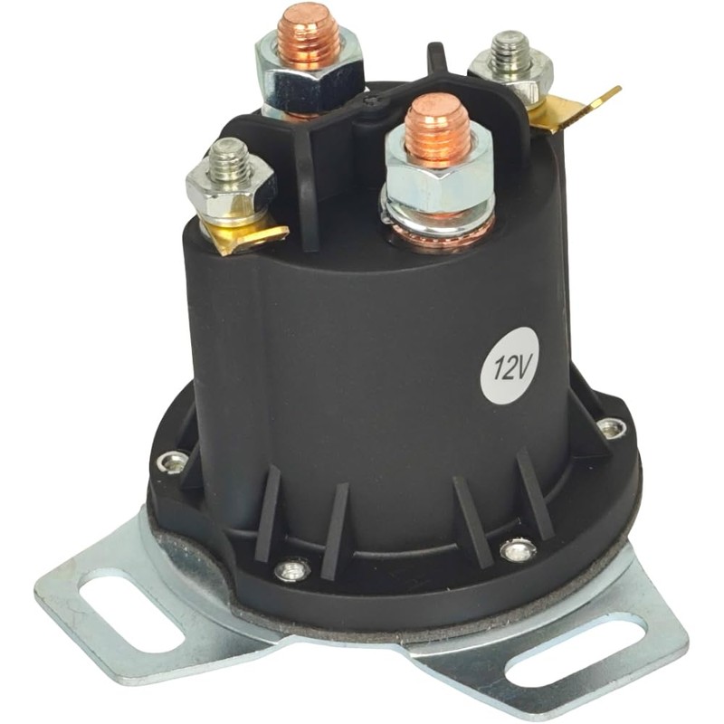 XYZIL 12V 4 Terminal Starter Solenoid 684-1241-212 684-1241-212-02 Compatible with