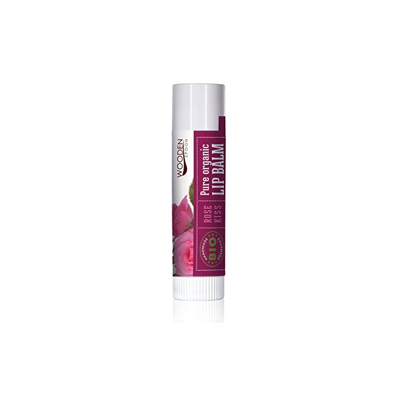 Wooden Spoon Lip Balm Rose Kiss 4.3 ml by Wooden
