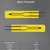 10Pcs MF55 Ultra-Thin NTC 10K Thermistor 3950 – -40℃~125℃ 3950