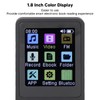 Bluetooth MP3 Player 1.8 Inch Color Display Built in Speaker