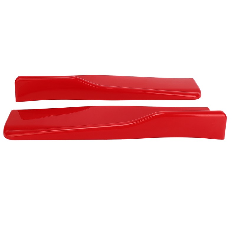 2pcs Car Side Skirt Anti Scratch Universal Winglets Diffuser Splitter