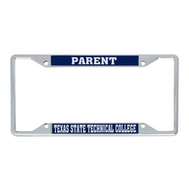Desert Cactus Texas State Technical College Car Accessories TSTC Metal License Plate Frame and Tag Holder for Front or Rear of Car (Parent)
