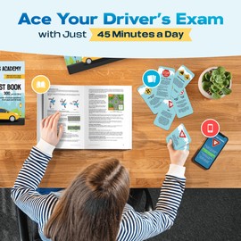 WELL BALANCED Driving Exam Pass Kit - Gift for Teen Boys and Girls 15-18 Year Old