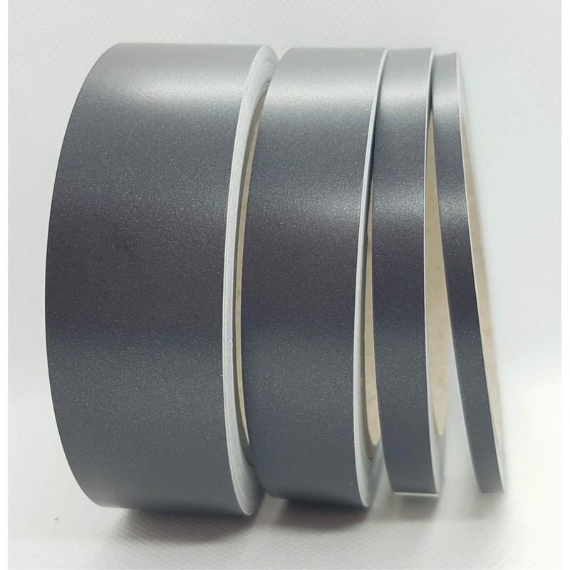 siviwonder Decorative Strips Matt Anthracite Metallic 40 mm Sticker Grey