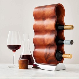 Nambe Curvo Wine Rack