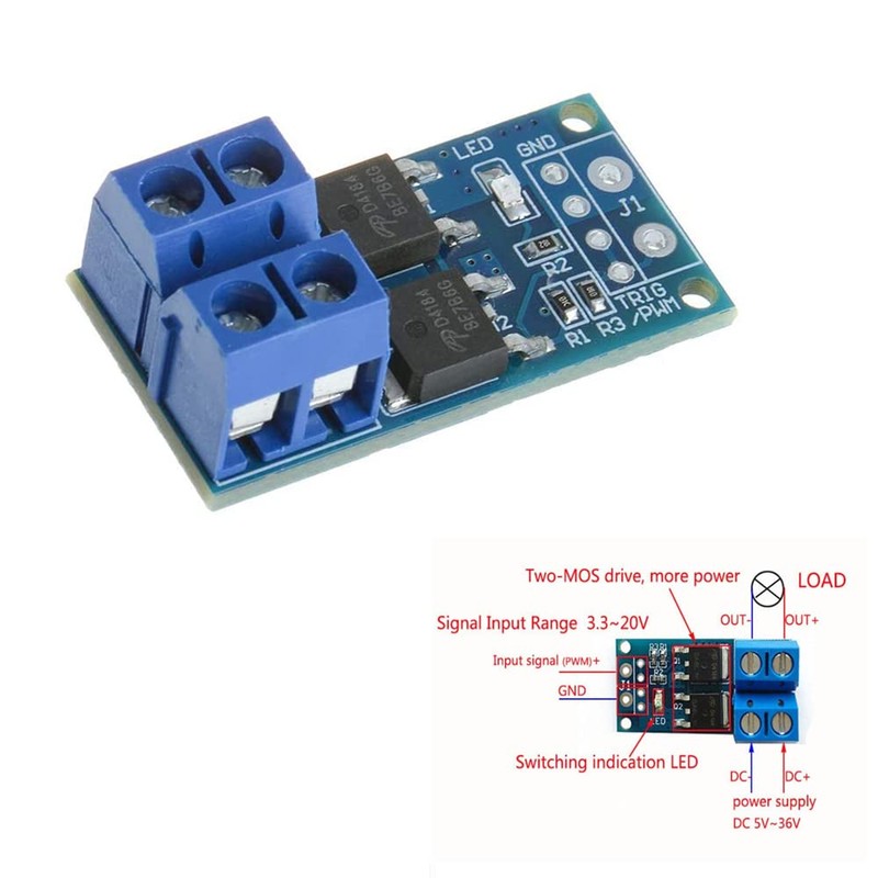DollaTek 15A 400W MOS FET Trigger Switch Drive Module PWM