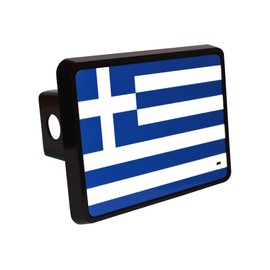 Rogue River Tactical Greece Flag Trailer Hitch Cover Plug Gift Idea